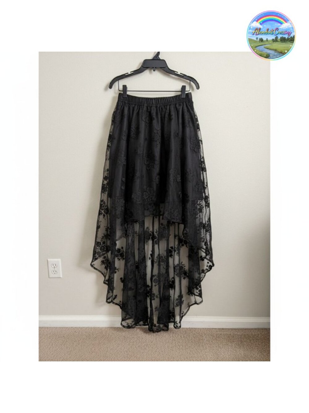 Renaissance Steampunk Victorian Skirt High Low Halloween Costume